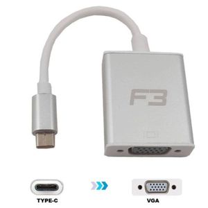 Cabo Adaptador Usb C 3 1 Type C Para Vga Jc Tyc Vga F3