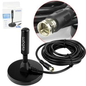 Antena Digital Hdtv Interna 3 5dbi Cabo De 5 Metros An I4050