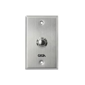 Botoeira Giga Gs0205 Inox Embut Caixa 4x2 Na Com
