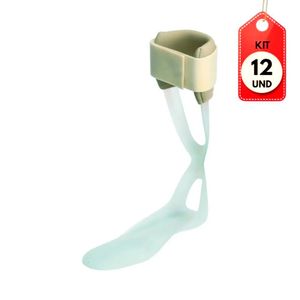 Kit C/12 Dilepé Dl045 Calha Ortopédica Afo Direita 37/39