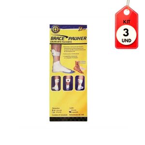 Kit C/03 Orthopauher Ac-100 Calha Ortopédica Afo Esquerda M