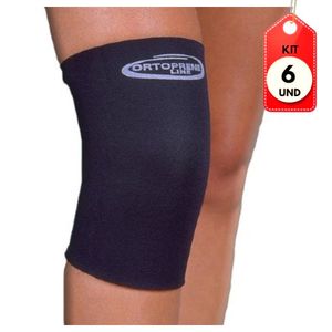 Kit C/06 Ortocenter 1007 Joelheira Neoprene Curta Lisa Gg