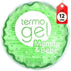 Kit C/12 Termogel Baby Bolsa Térmica De Gel