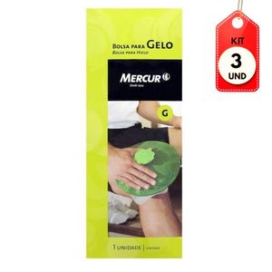 Kit C/03 Mercur Bolsa De Gelo G