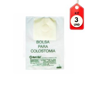 Kit C/03 Mark Med Bolsa Colostomia 50mm