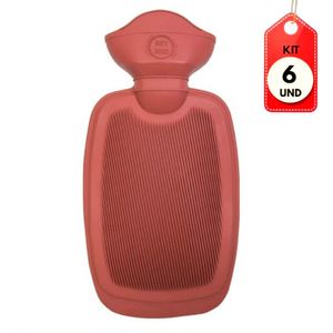 Kit C/06 Mercur Bolsa P/ água Quente Bordo P 500ml