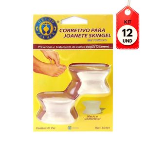 Kit C/12 Orthopauher Sg101 Corretivo P/ Joanete G