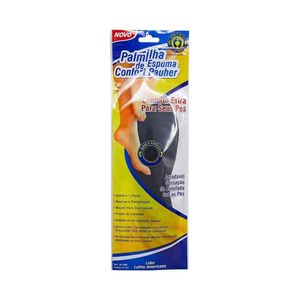 Orthopauher Ac060 Palmilha Confort C/ Espuma Preta 41/42