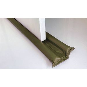 Protetor Porta Vedação Dupla Residencial Casa Loja 70 Cm Bege