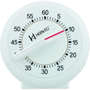 Timer Cronômetro Temporizador Com Alarme Forte De Corda 3203 Branco