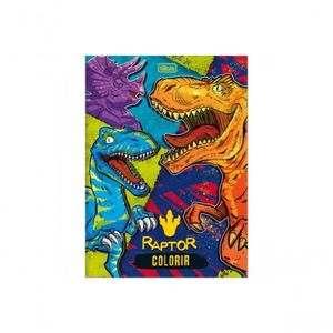 Livro De Colorir Raptor
