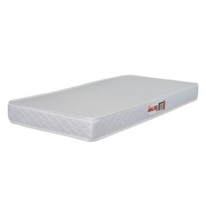 Colchão Solteiro Espuma D20 Malibu 88x188x12cm Branco Hellen Branco