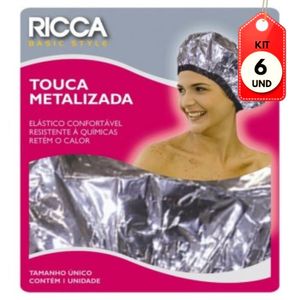 Kit C-06 Ricca Touca Metalizada