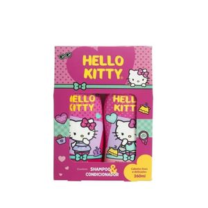 Hello Kitty Lisos E Delicados Shampoo + Condicionador