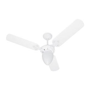Ventilador De Teto Venti-delta New Delta Light Com 3 Pás Branco 220v
