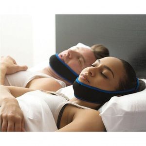 Faixa Cabeça E Queixo Anti Ronco Ajustável P/ Dormir Melhor