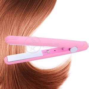 Mini Chapinha Prancha Para Viagem 17cm Bivolt Rosa