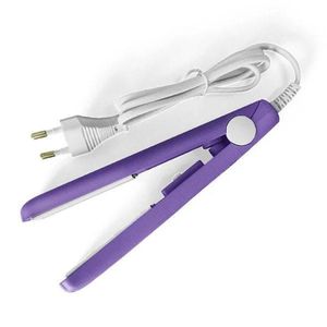 Mini Chapinha Prancha Portátil17cm Bivolt 110v|220v Rosa
