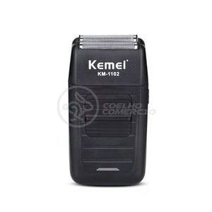 Maquina Barbear Kemei 1102 Bivolt Sem Fio