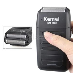 Maquina Barbear Kemei 1102 Bivolt Sem Fio