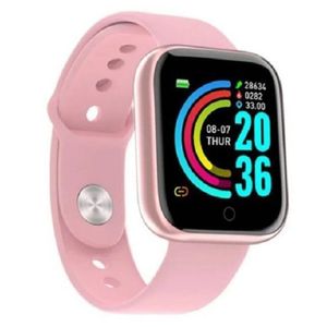 Relógio Inteligente Smartwatch D20 Rosa