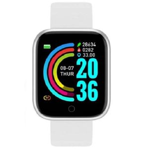 Relógio Inteligente Smartwatch D20 Branco