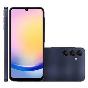 Smartphone Galaxy A25 A256e 256gb Câmera Tripla 5g Samsung Azul
