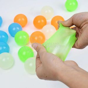 Fidget Toy Bolinha Globble Anti Stress Fluorecente