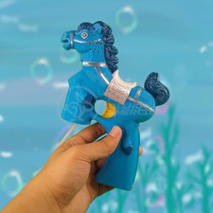 Cavalo Bombeiro Bolhudo Brinquedo Pop Tik Tok Lança Bolhas