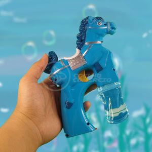 Cavalo Bombeiro Bolhudo Brinquedo Pop Tik Tok Lança Bolhas