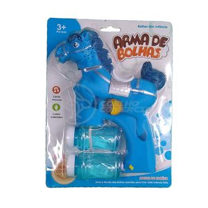 Cavalo Bombeiro Bolhudo Brinquedo Pop Tik Tok Lança Bolhas