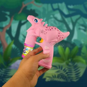 Sapo Bolhudo Brinquedo Lança Bolhas Sabão Rosa