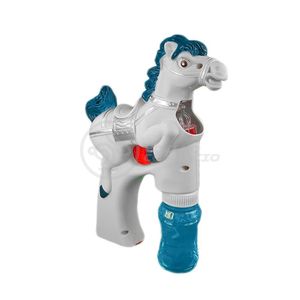 Bubble Machine Soltas Bolhudo Pop Lança Criança Branco