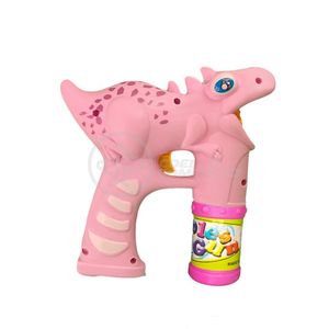 Sapo Bolhudo Brinquedo Lança Bolhas Sabão Rosa