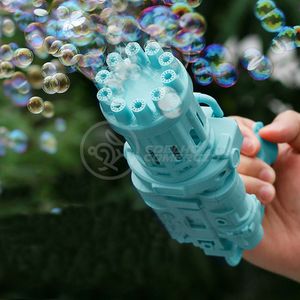 Máquina Elétrica Brinquedo Lança Bolhas Sabão Azul