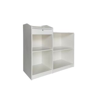 Balcão Caixa Pacote Simples 1,00a X 1,10l X 0,45p Branco