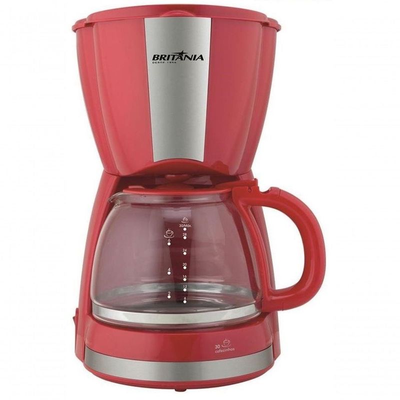 Cafeteira Elétrica Britânia Vermelho 220v - Cp30