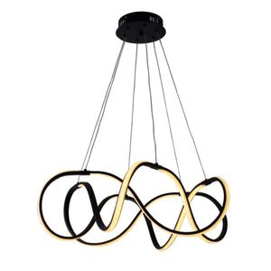 Pendente 50w Space Countour Spc50w3k600dpt Bronzearte Preto