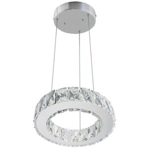 Pendente Led Redondo 14w 4000k 250 Mm Tokyo Bronzearte Inox