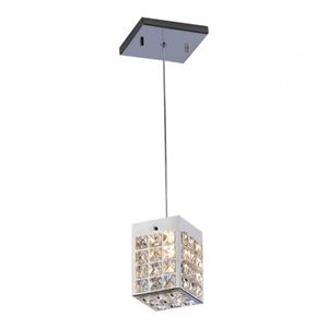 Pendente 1 Luz G9 10x10x15cm Windows Wds1001lg9pd Bronzearte