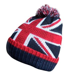 Touca Gorro Adulto Azul Marinho London Pompom Tamanho único