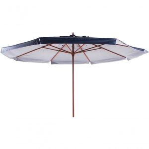 Ombrellone Oversize Madeira Pvc 4,00 Metros Azul Bel Lazer