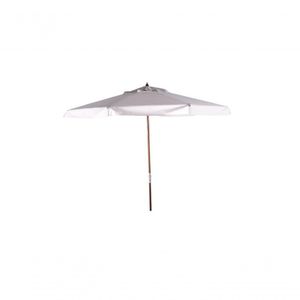 Ombrellone Madeira Cobertura Pvc 3,00m Branco Bel Lazer