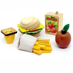 Brincando De Comidinhas - Kit Sanduiche - Madeira - 394