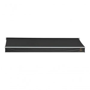 Toldo Articulado Flex - Pvc - 3,00M Preto Projeção 2,50