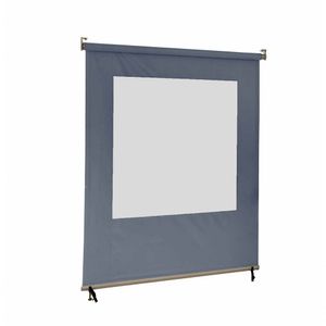 Toldo Cortina Flex - Pvc - 2,00 M Largura 4,00 Cinza
