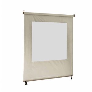 Toldo Cortina Flex - Pvc - 3,00 M Largura 1,00 Bege