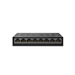 Switch Tp-link 8 Portas 10 100 1000 Ls1008g Preto Bivolt