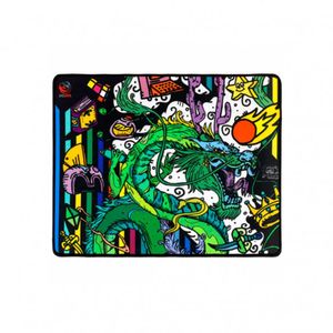 Mouse Pad Gamer Ancient Dragon Medium Preto E Colorido