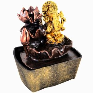 Fonte De água Decorativa Elefante Cascata Feng Shui Bivolt